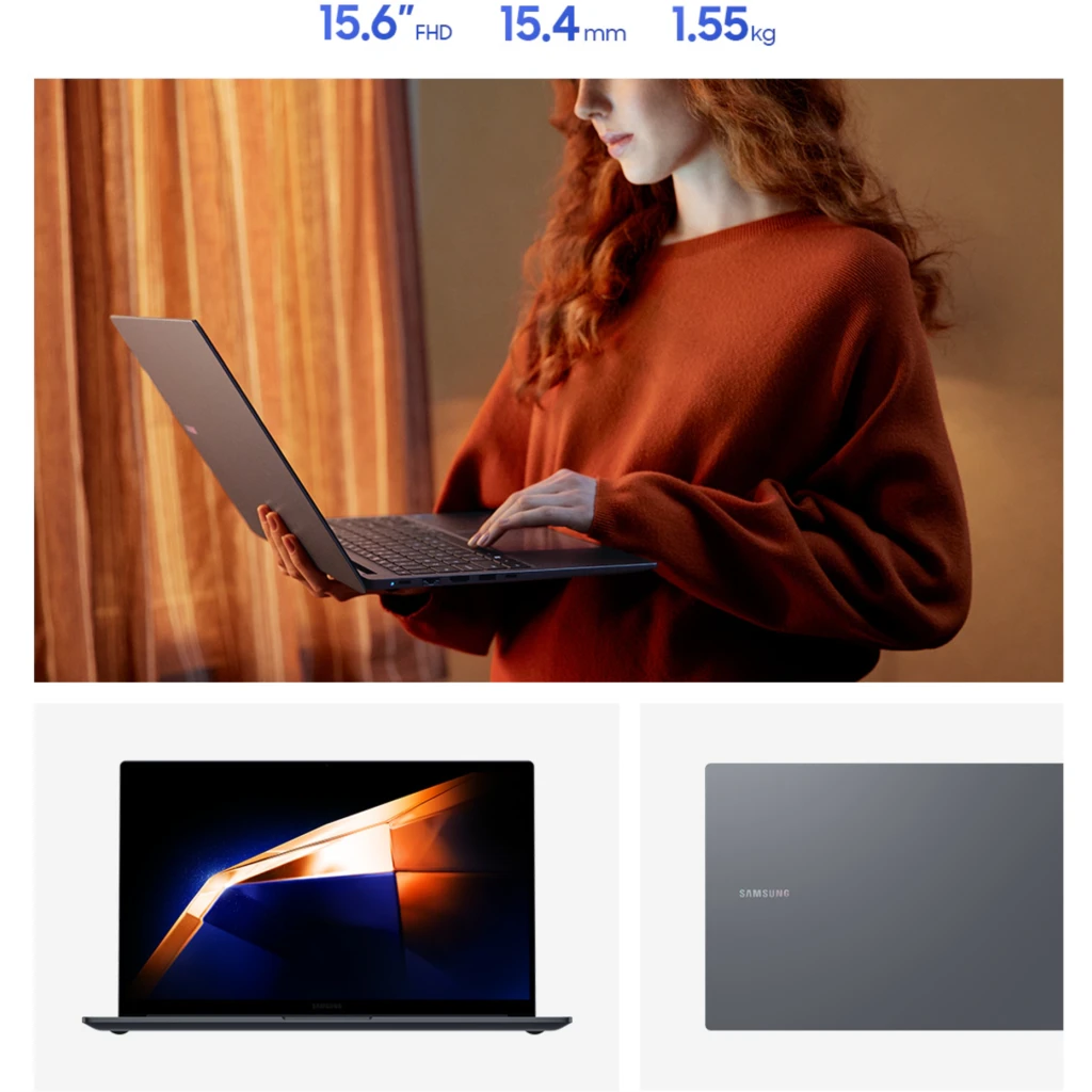 Imagen 10 de Notebook Samsung  Galaxy Book4 I5-1335U RAM 16GB SSD 512GB 15.6" W11H