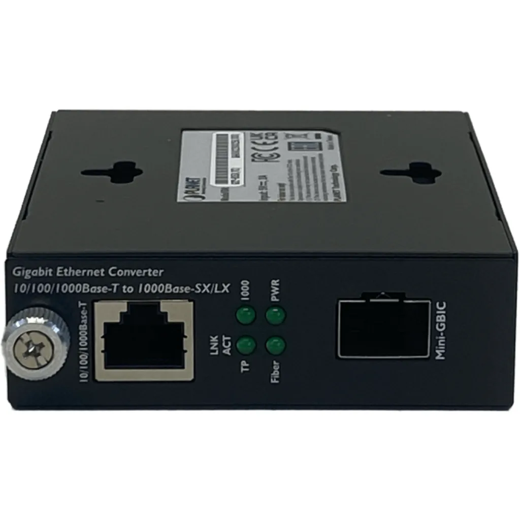 Conversor de Medios 10/100/1000Base-T SC/SM a SFP Smart Gigabit.