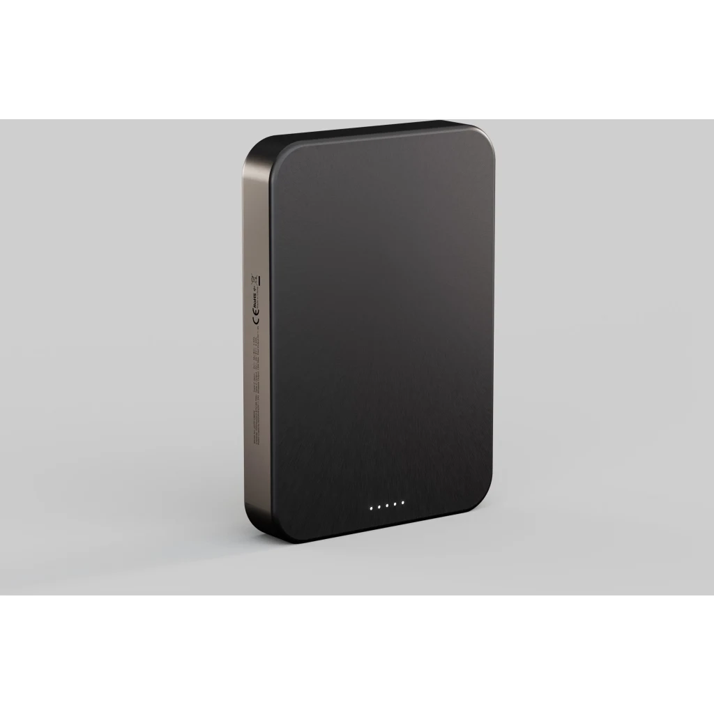 Imagen 1 de Bateria 10.000 mAh carga magnetica 15W Qi2 Zens negra