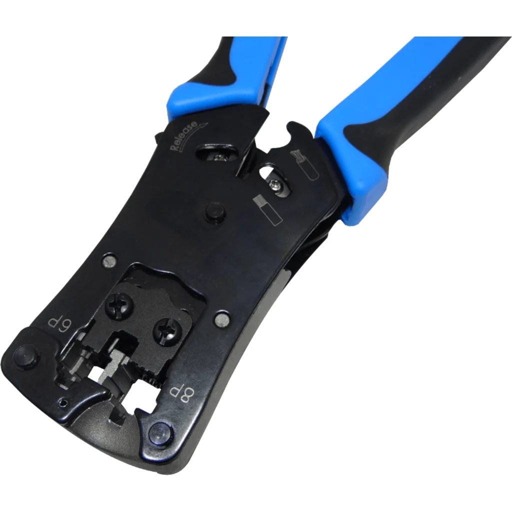 Imagen 2 de LINKMADE CRIMPEADORA RJ45-RJ12-RJ11 PIVOTE-VERTICAL HERRAMIENTA
