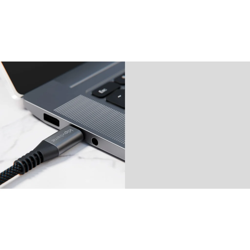 Imagen 8 de Klip Xtreme - USB cable - 24 pin USB-C - 3 m - Black - 100W 10Gbps Braided Fst Charg