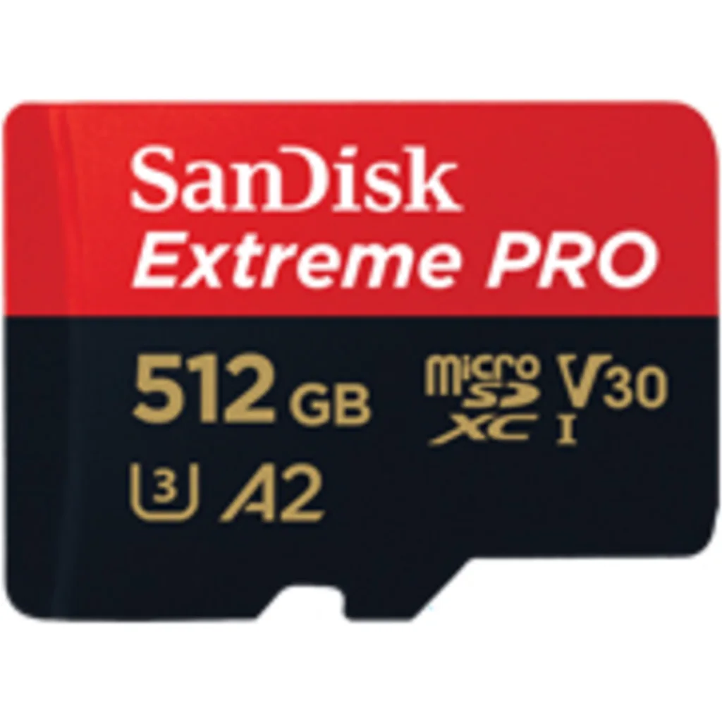 Memoria MicroSDXC 512GB SanDisk Extreme Pro UHS-I Cl3 Lec200MBs Esc140MBs c/adap