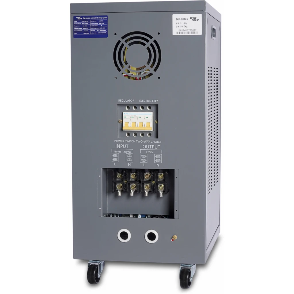 Imagen 1 de Estabilizador de Voltaje 20 kVA Monofasico