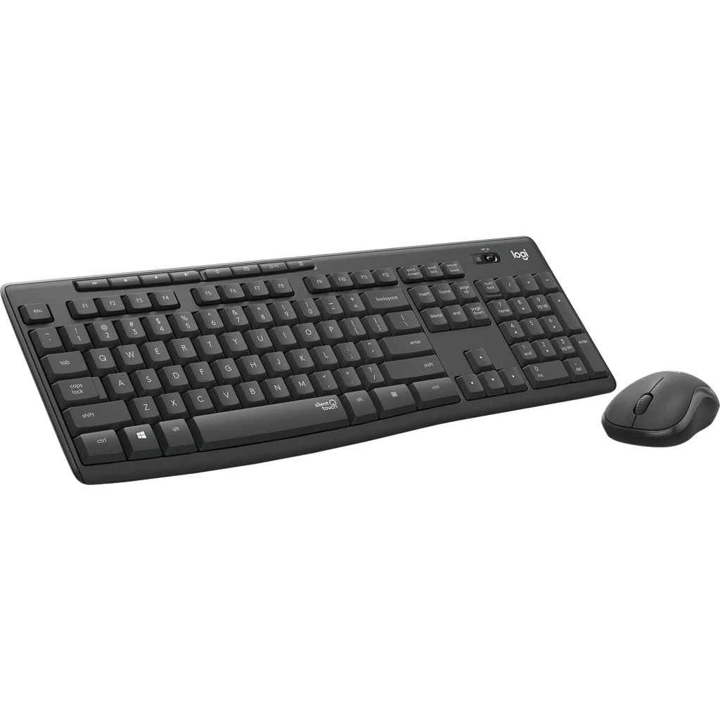 Imagen 2 de Kit Teclado Mouse Inalámbrico Logitech MK295 Tecnologia Silent Touch BT 2.4Ghz