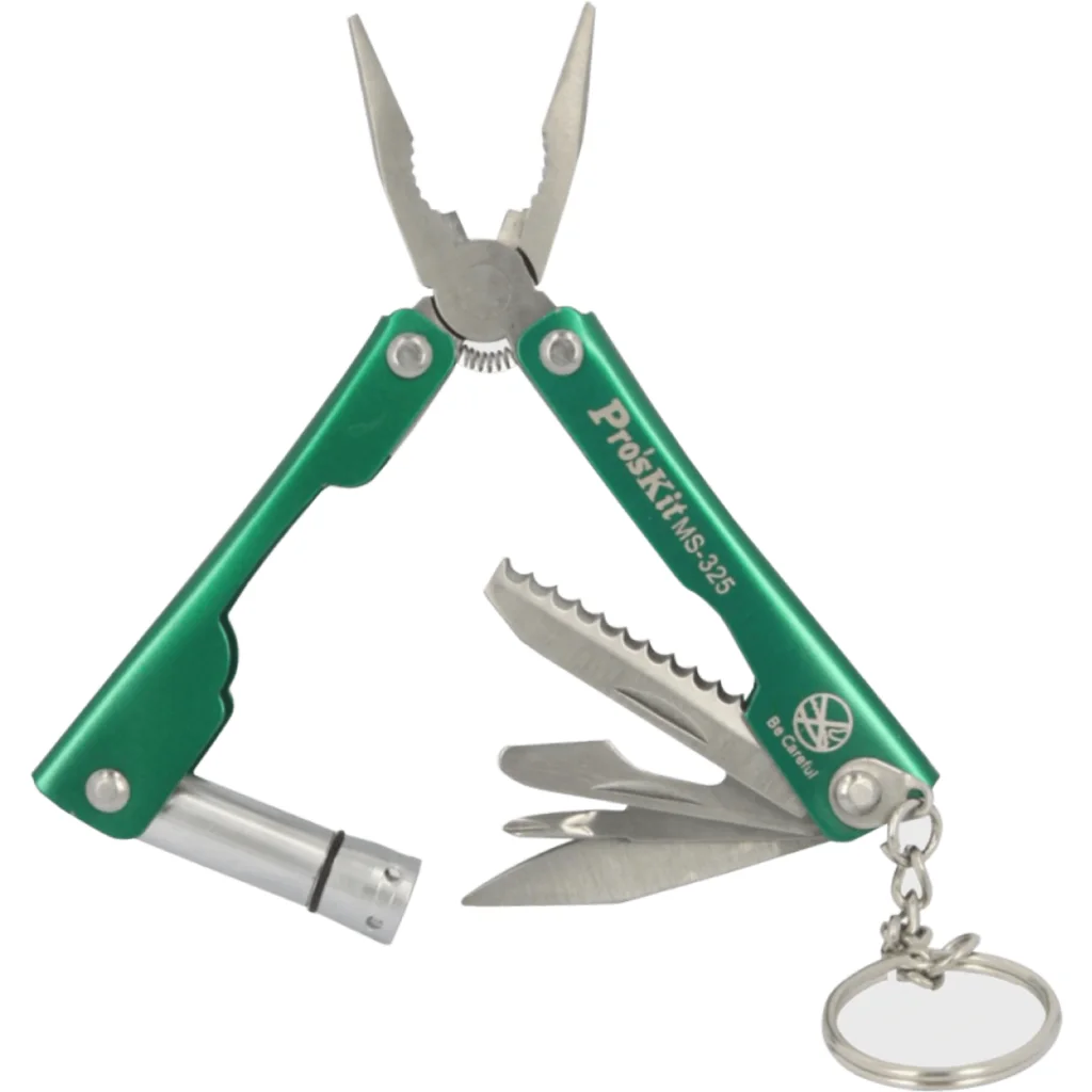 Multiuso de Bolsillo Alicate Serrucho Cortapluma Atornillador MS-325