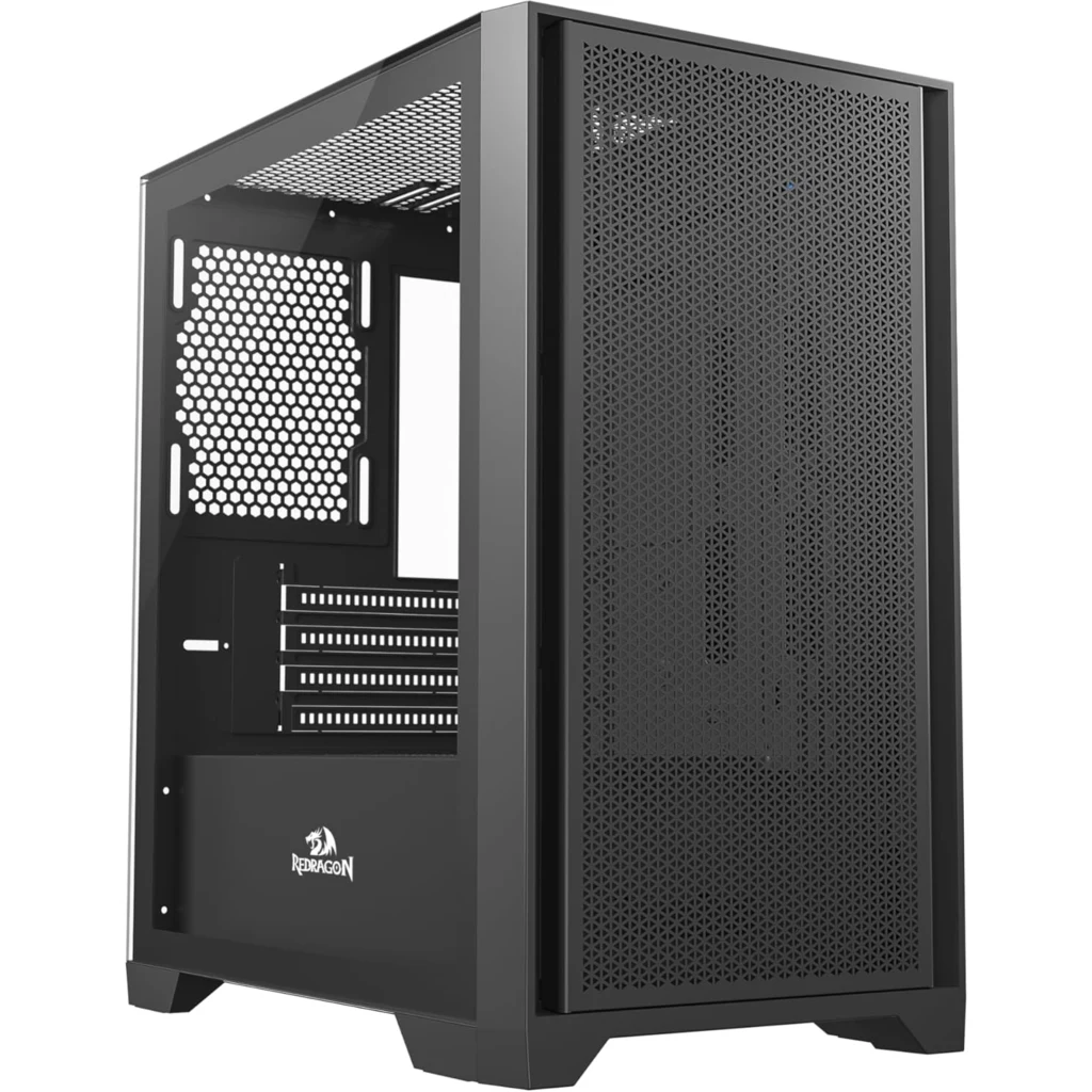 Gabinete Gamer Redragon GC-540, Vidrio templado Mini ITX, Micro ATX Negro