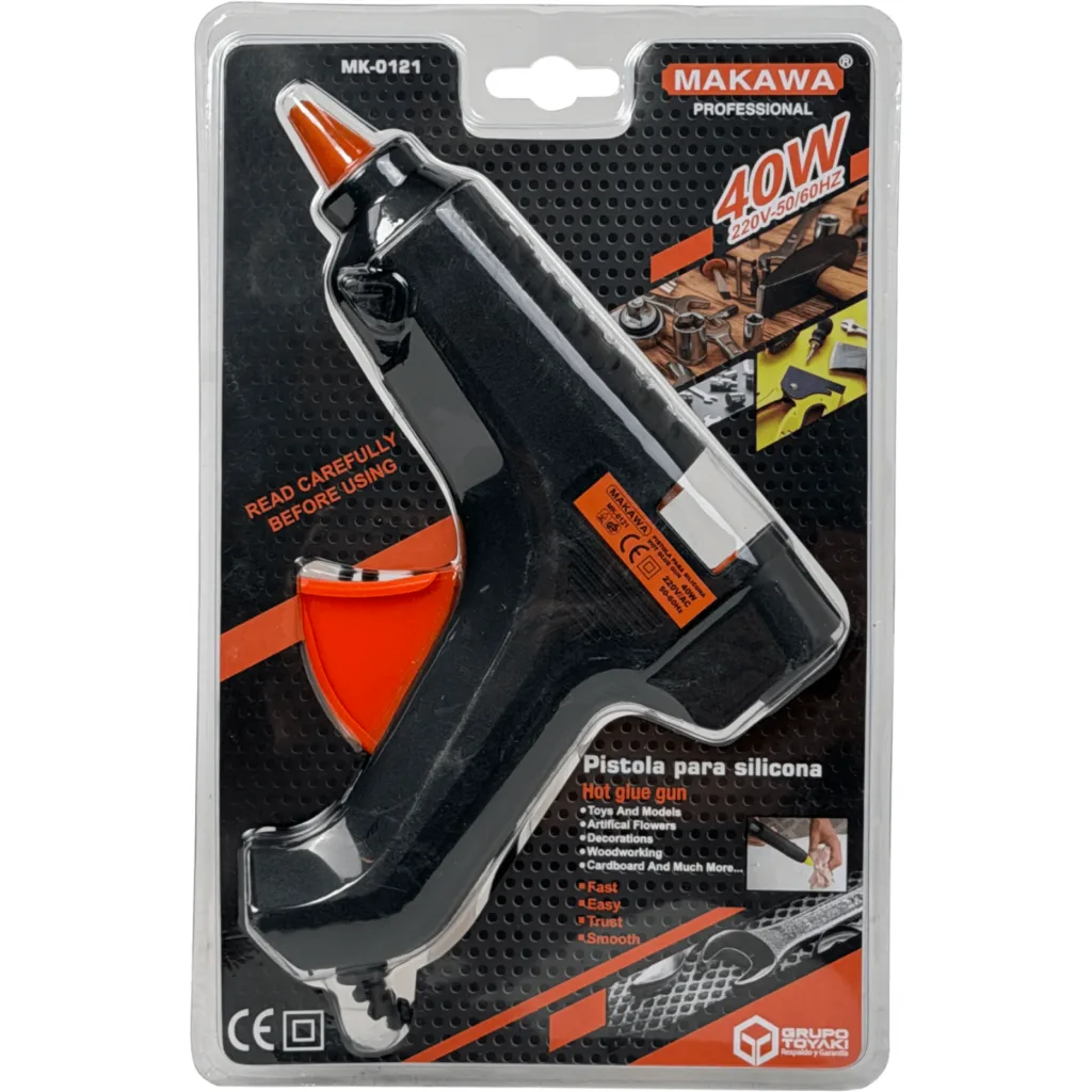 Imagen 5 de MAKAWA 40W Pistola Silicona Barra 11mm Caliente MK-0121