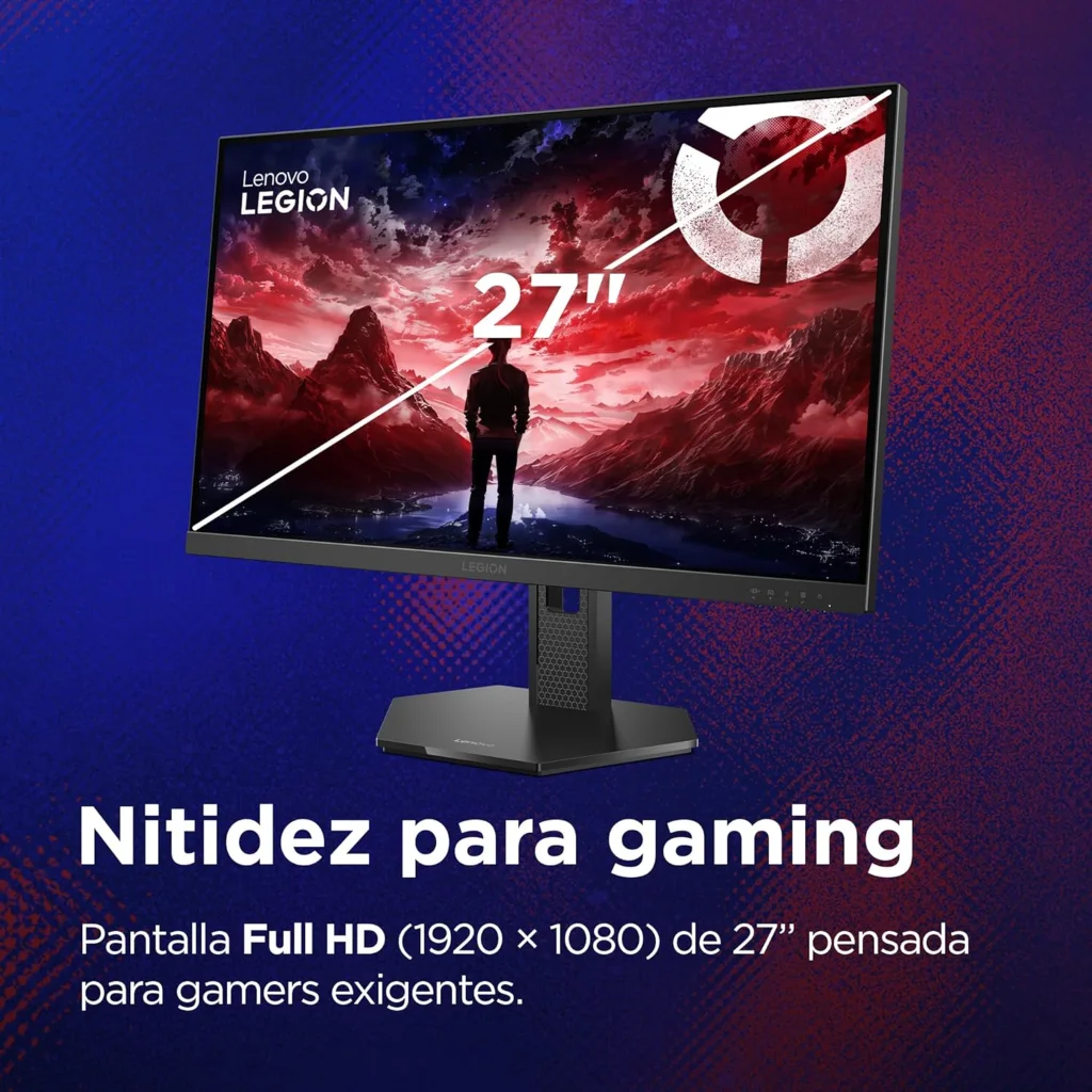 Imagen 1 de Monitor Gamer Lenovo Legion 27-10 27" FHD 1920*1080 IPS 1*DP 2*HDMI 240Hz