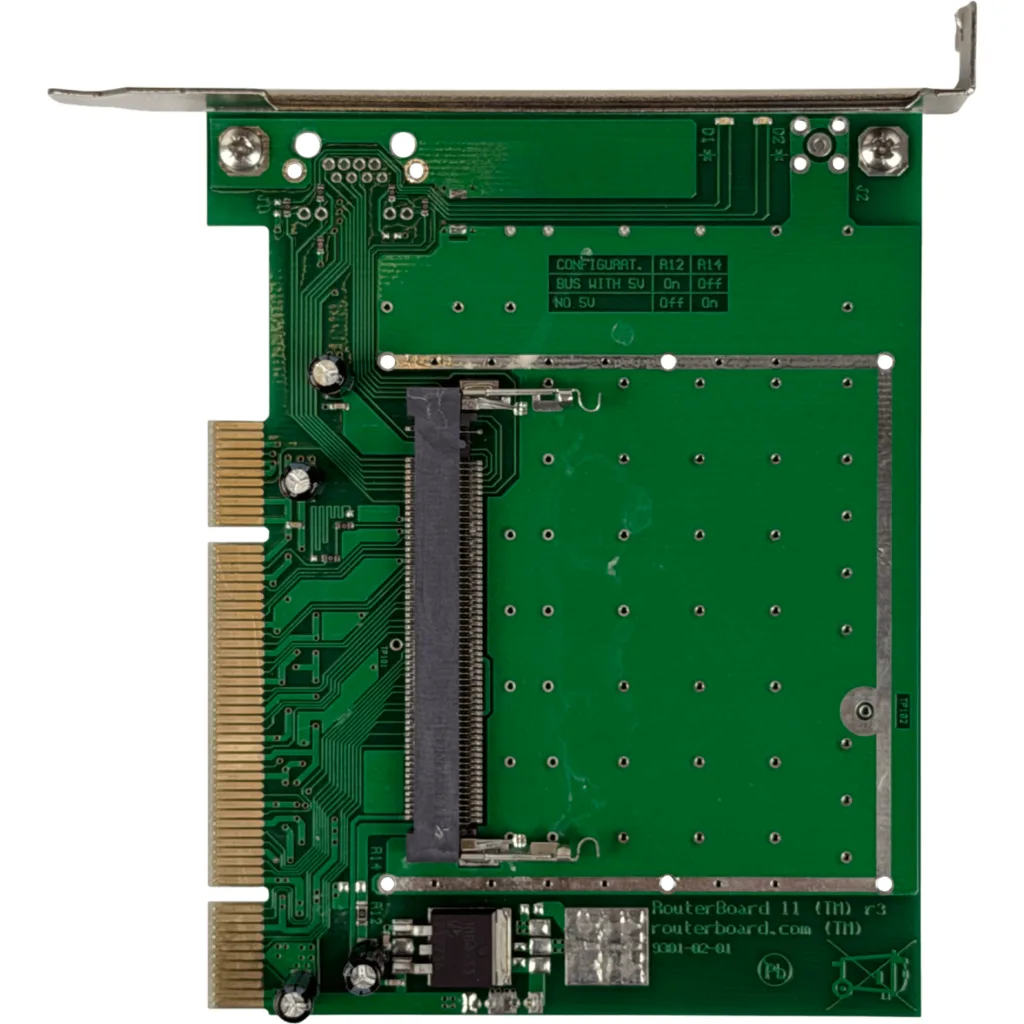 MIKROTIK ROUTERBOARD PCI A MINIPCI ADAPTADOR