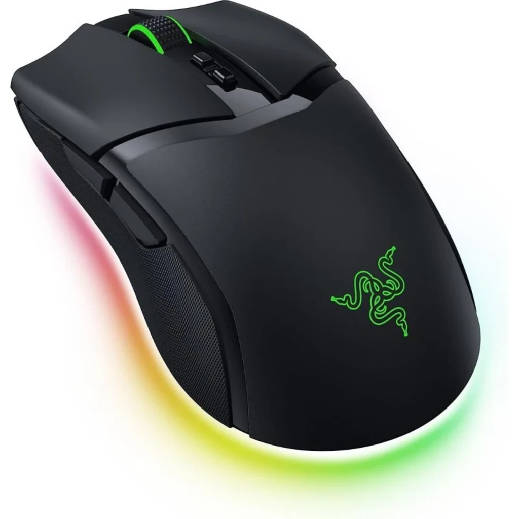 Mouse Gamer Inalámbrico Razer Cobra Pro RGB Ópt. 30K DPI 8 Btnes Bt2.4GHz Negro