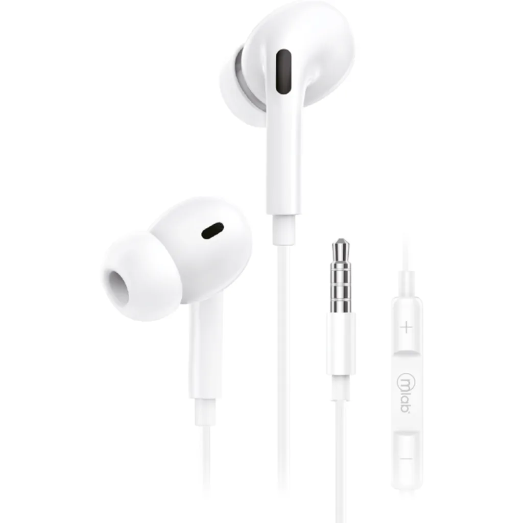 MLAB AUDIFONO MANOS LIBRES CONTROL DE VOLUMEN 3.5MM
