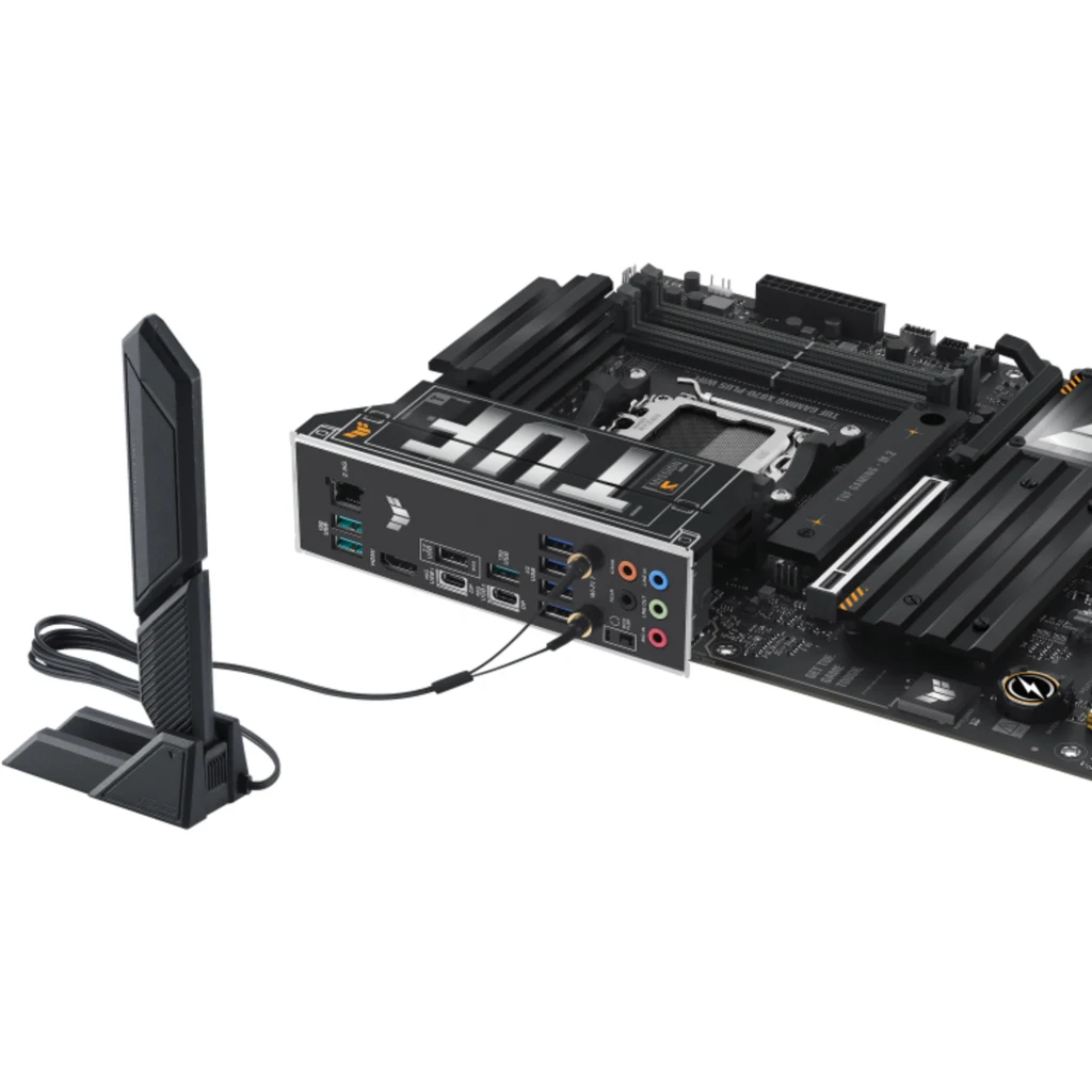 Imagen 5 de Tarjeta Madre Asus TUF GAMING X870-PLUS WIFI AMD AM5 4*DDR5 4*M.2 HDMI USB-C 