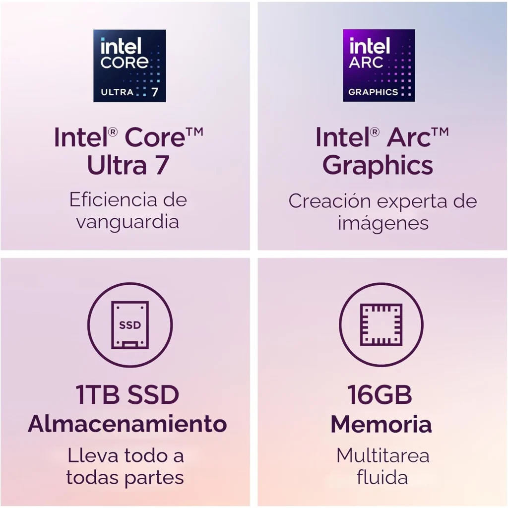 Imagen 1 de Notebook Lenovo Yoga Slim 7i Gen10 Aura Edt Ultra 7 256V 16GB 1TB 14" W11H
