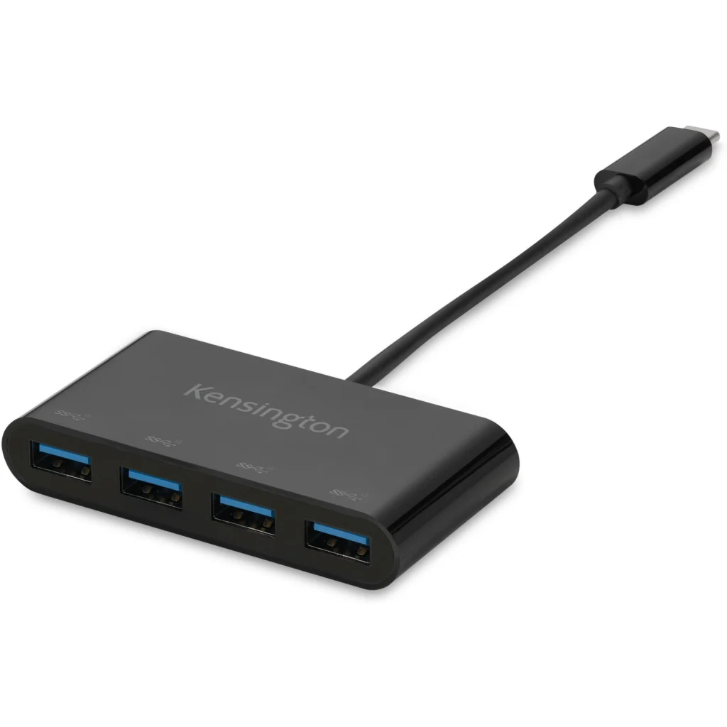 HUB Kensington CH1200, USB-C a 4 Puertos USB-A 