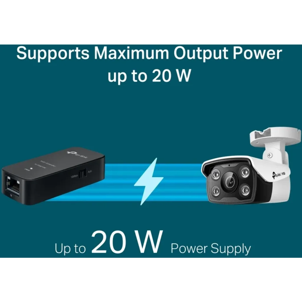 Imagen 5 de TL-POE10E. Extensor PoE+ Fast Ethernet hasta 250m (10 Mbps)