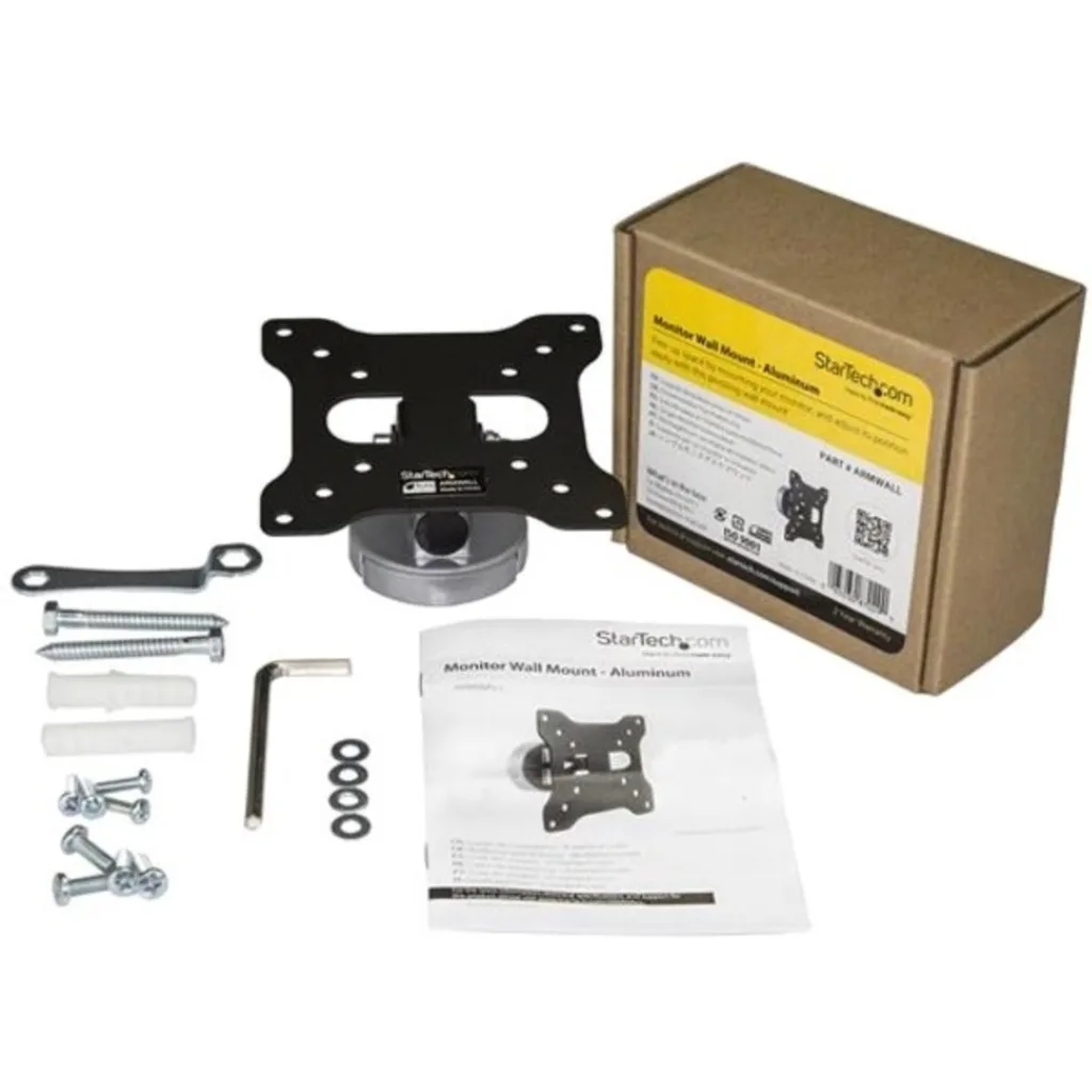 Imagen 3 de Soporte de Pared para Monitor hasta 27" 15Kg VESA 100*100 Aluminum STARTECH