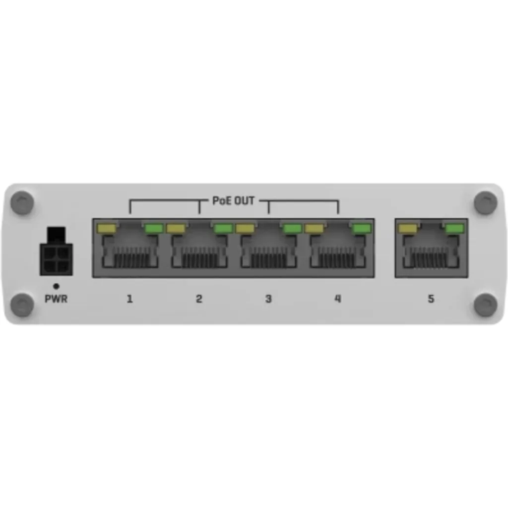 Imagen 2 de Teltonika TSW100  industrial 5-1000 no-admin 4-poe 120W