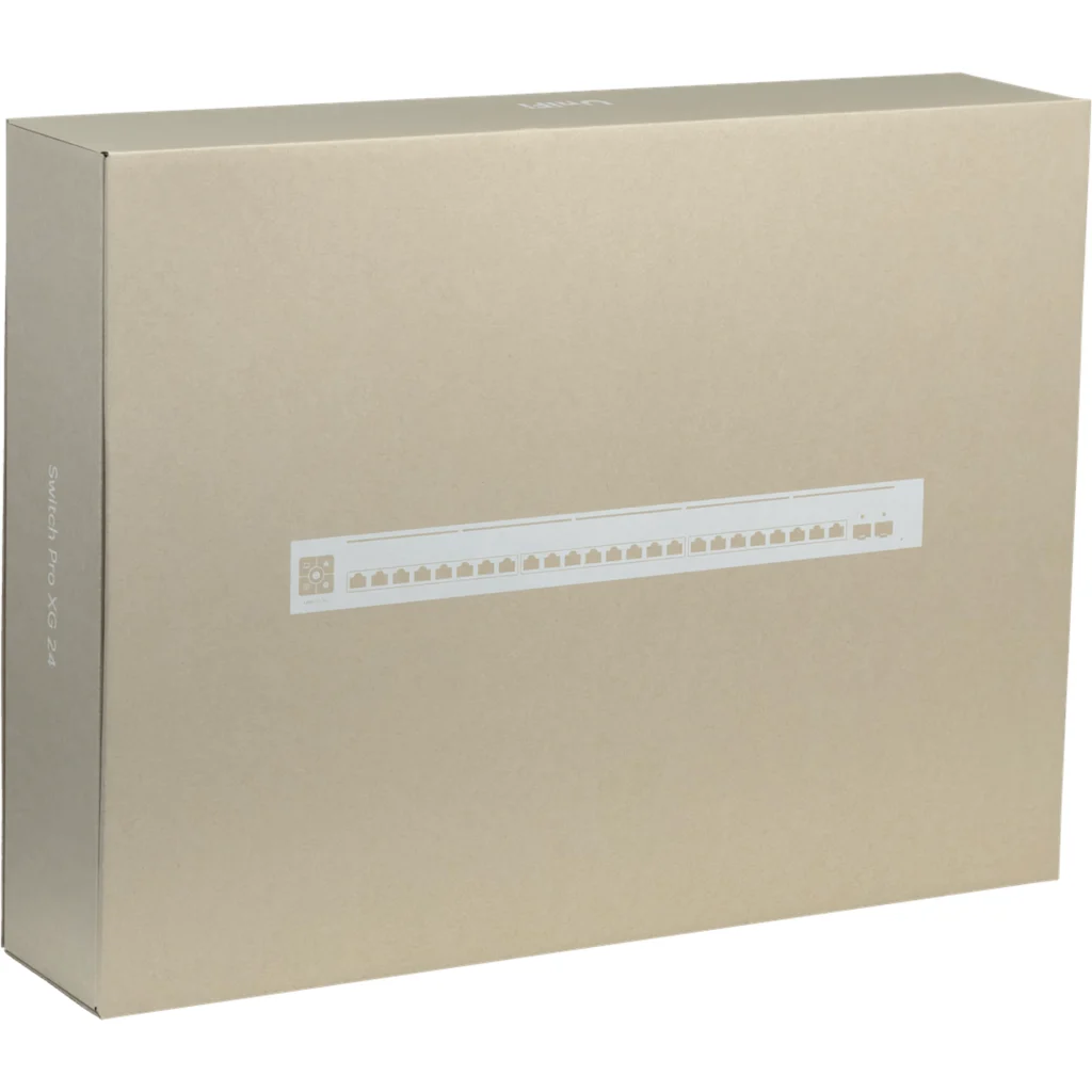 Imagen 1 de UBIQUITI 8-2500 16-10G 2-SFP28 Switch UniFi Rack Admin-L3 opc-USP-RPS Req 3200