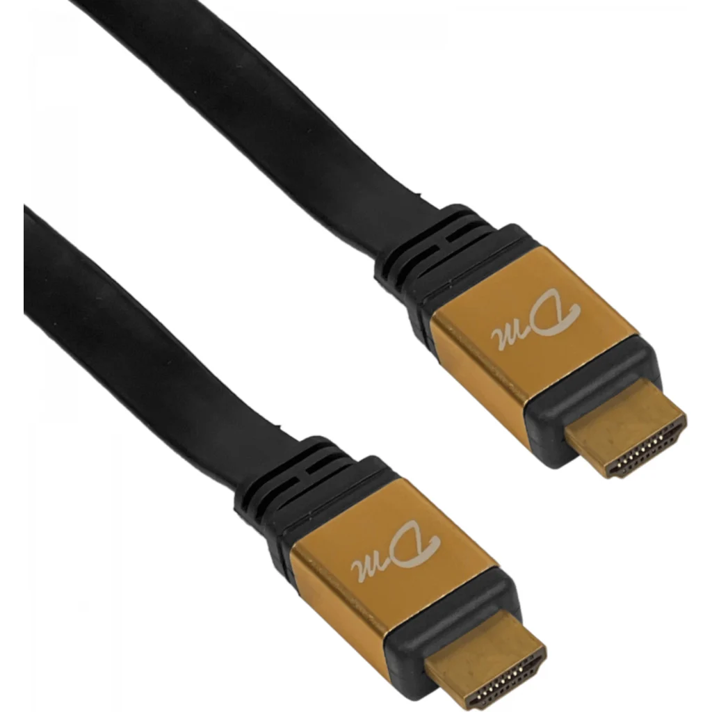 Imagen 1 de Cable HDMI v1.4 M/M 3D Longitud 20 metros Sin Visagra Negro