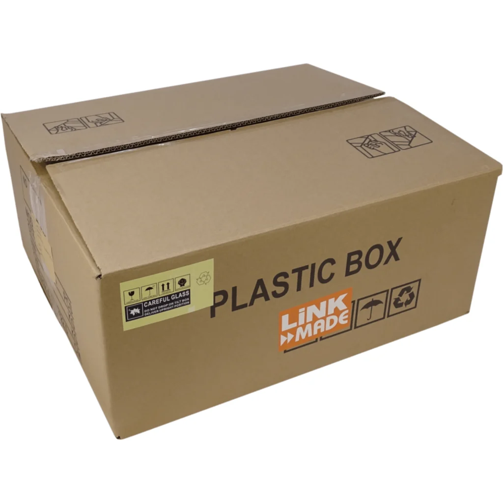 400x500x200mm Tablero Estanco Gris Plastico IP66 RoHS c/Placa