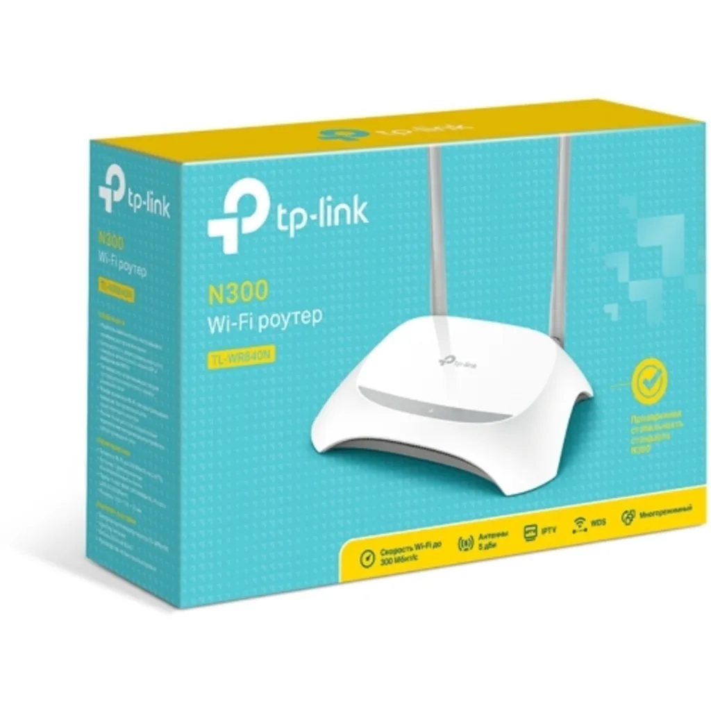 Imagen 2 de TP-LINK ROUTER 300Mbps Wi-Fi N ES / TL-WR840N
