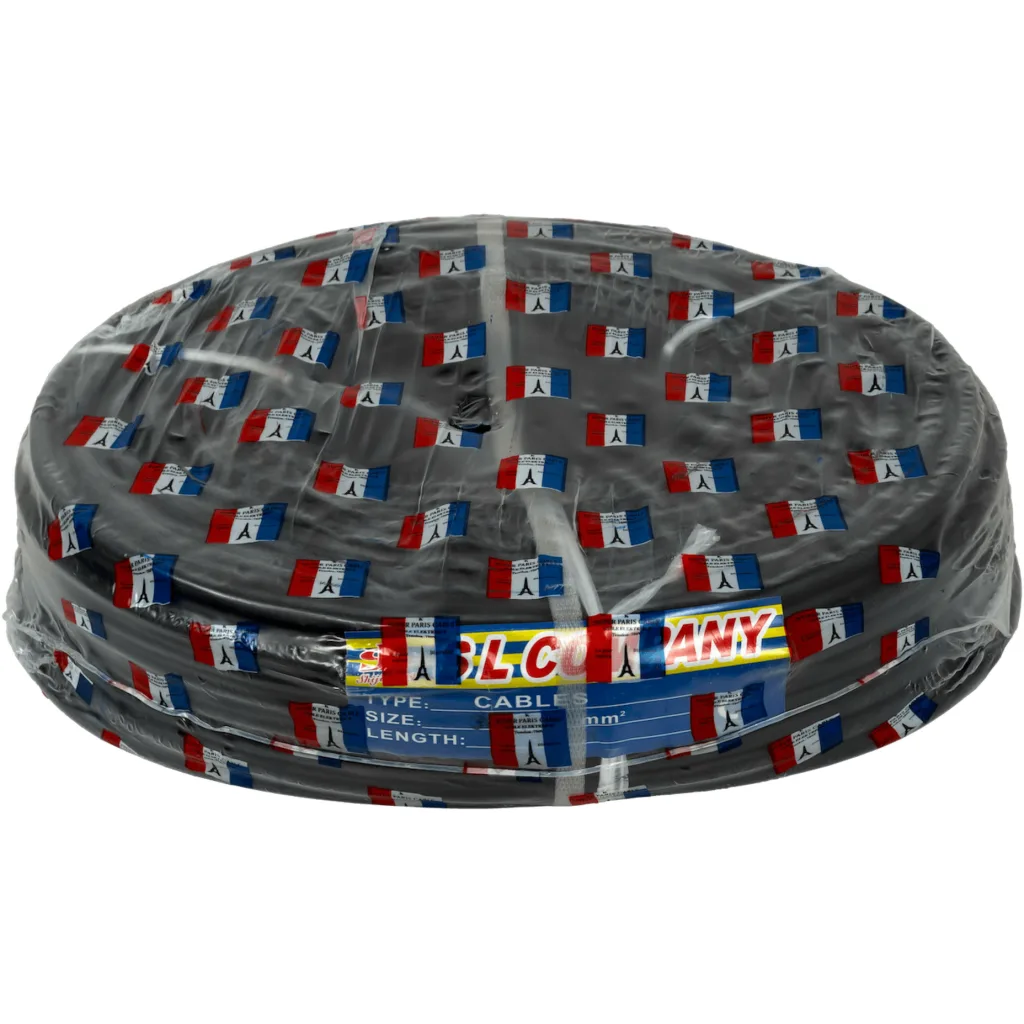 Imagen 2 de Negro 3x2,5mm 100mt Cable Electrico RVV 13-18AMP 3x2.5mm