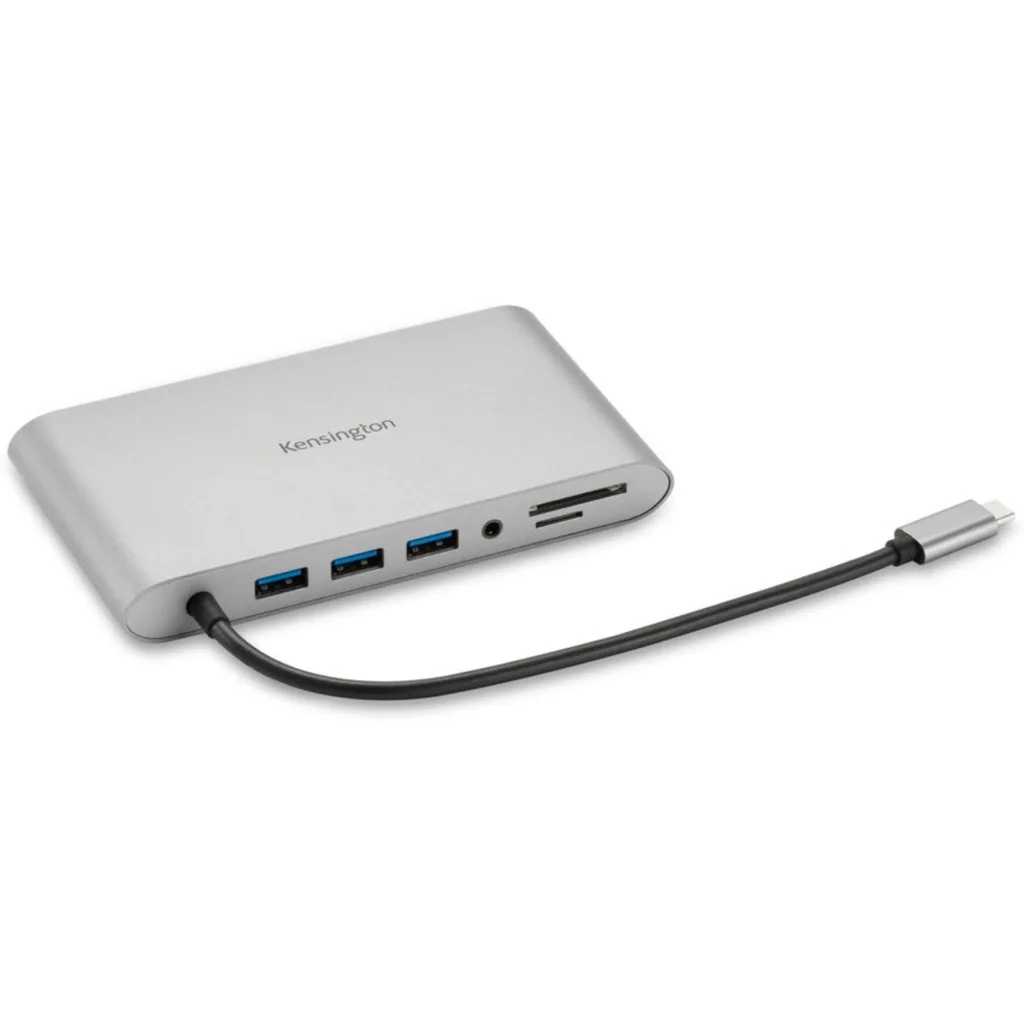 Docking Station Kensington UH1440P, USB-C a LAN DP HDMI VGA 3*USB-A USB-C mSD/SD