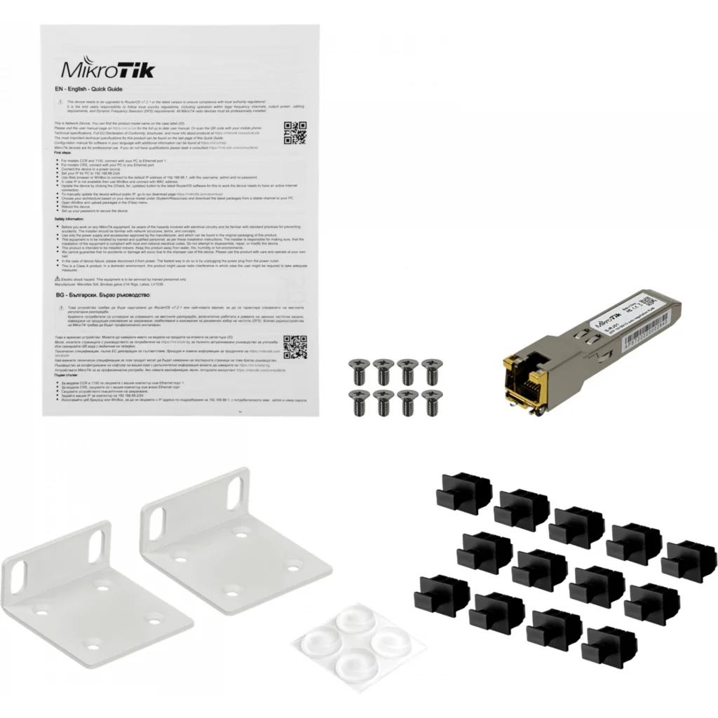 Imagen 4 de Router Mikrotik CCR1016-12S-1S+ 12-SFP 1-SFP+10G 2-220VAC mSD USB RS232-DB9 L6