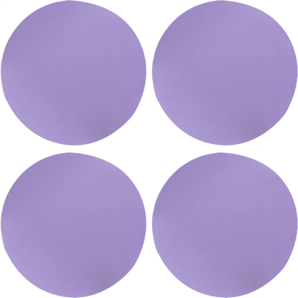 1um 1-Micras Lija p/Fibra Optica 4-Unidades Diametro-127mm Polish