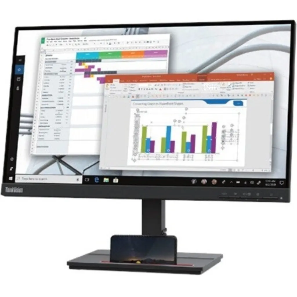 Imagen 3 de Monitor Lenovo S22e-20 21.5" FHD 1920*1080 LED VA HDMI VGA 6ms 75Hz