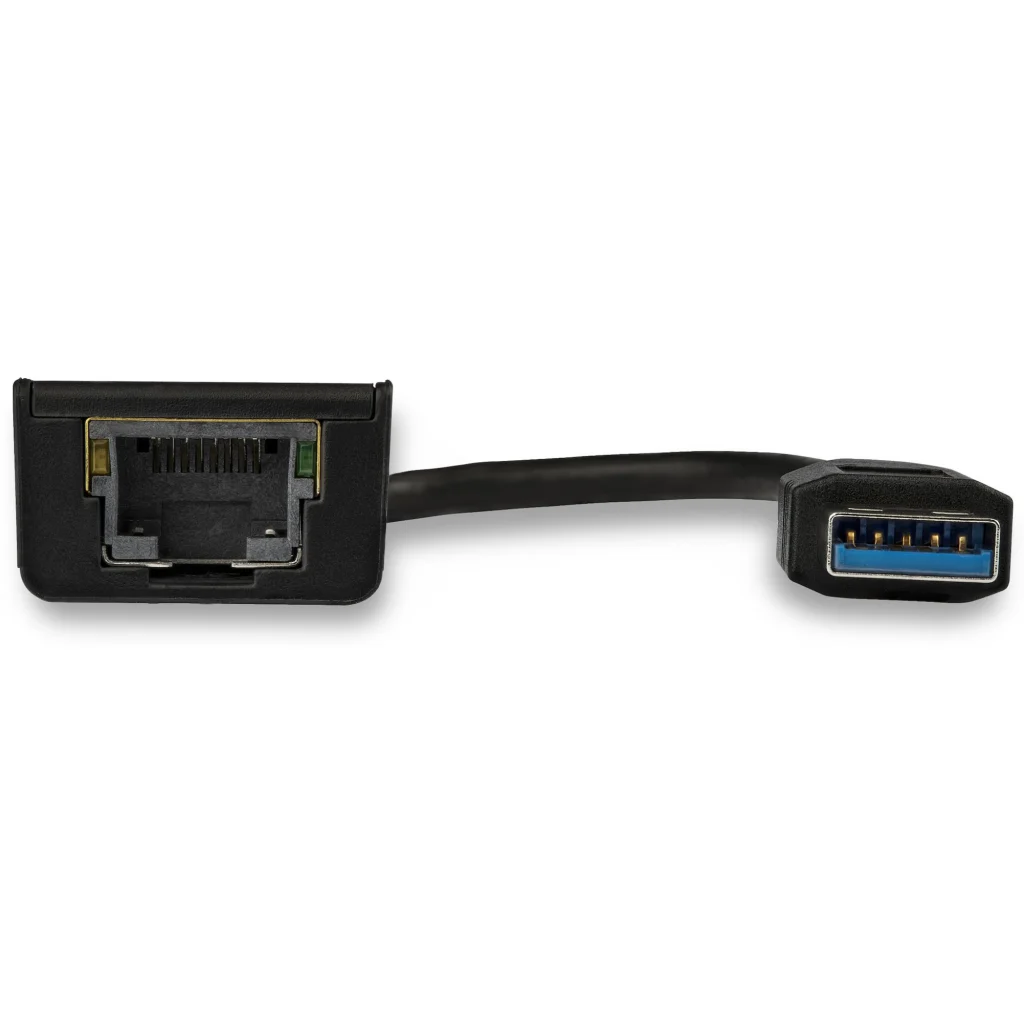 Imagen 1 de Adaptador USB 3.0 a Red Gigabit Ethernet RJ-45 Negro - Startech 