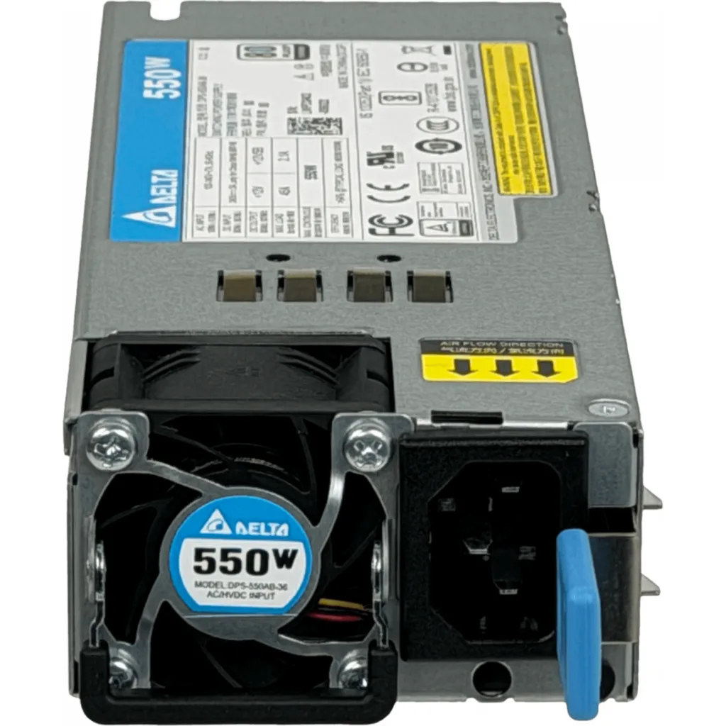 Imagen 1 de MIKROTIK Fuente Repuesto p/RDS2216 C14 550W 100-240VAC Hot-Swap 12V