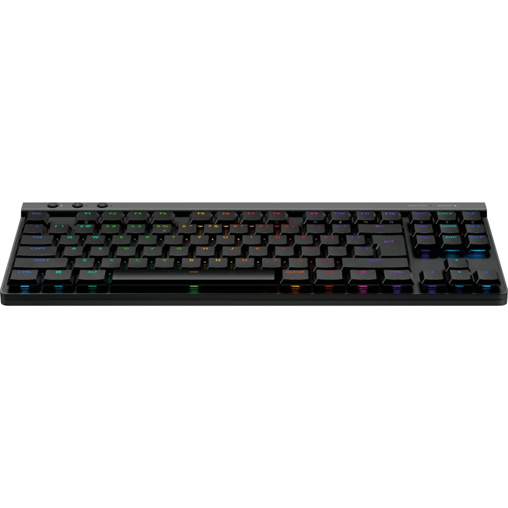 Imagen 3 de Teclado Gamer Inalámbrico Logitech G515 Lightspeed TKL (EN) Swtch táctil RGB Neg