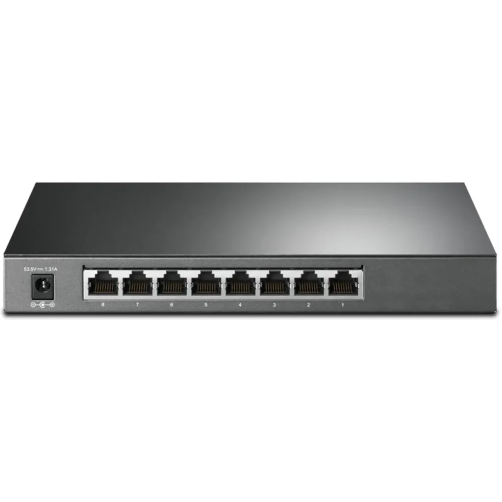 Imagen 2 de TL-SG2008P. Conmutador inteligente JetStream Gigabit de 8 puertos con 4 puertos PoE+