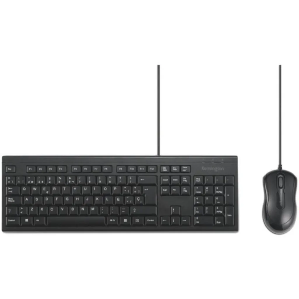 Imagen 1 de Kit Combo Alambrico Teclado y Mouse KM100 EQ