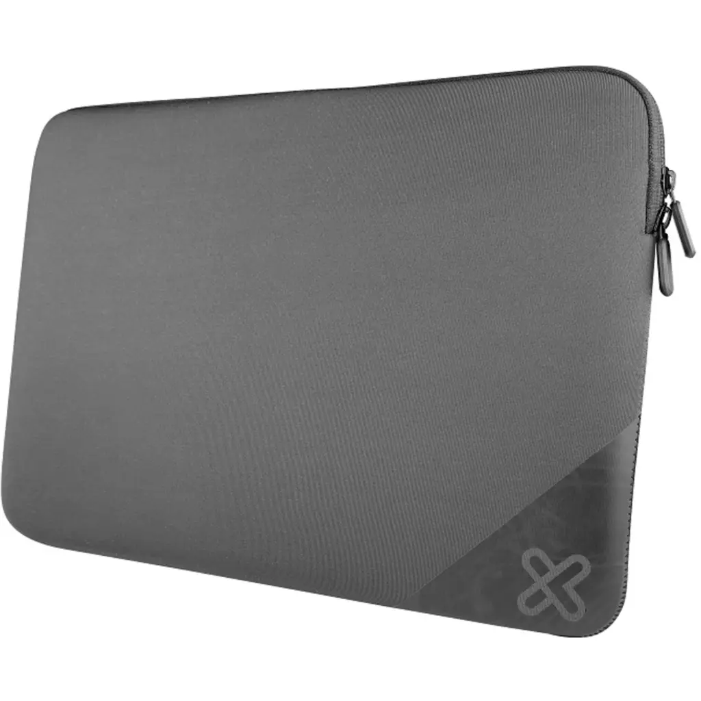 Funda KlipX KNS-120GR para Notebook hasta 15.6"" Compart. con cierre Gris