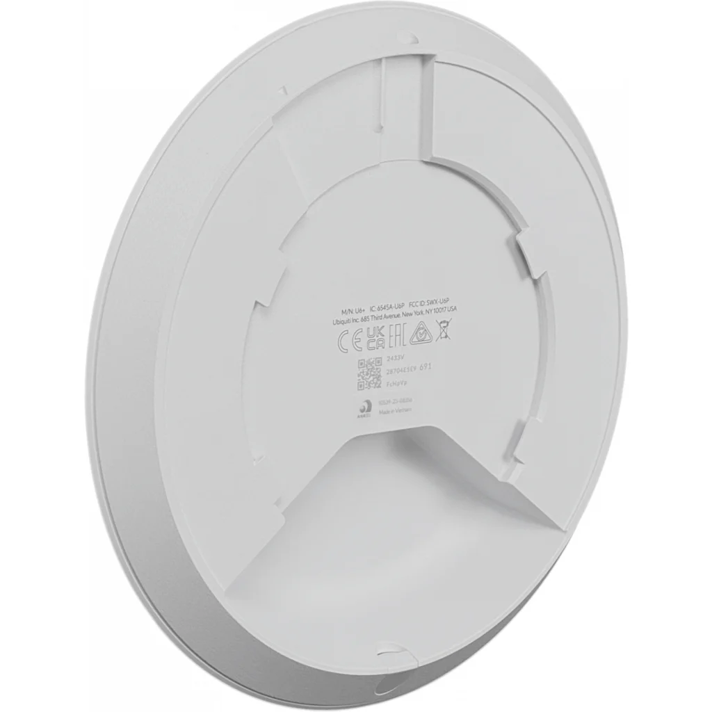 Imagen 5 de Access Point Ubiquiti U6+ Wifi6 (MIMO 2x2) LAN RJ-45 PoE. No incluye inyector