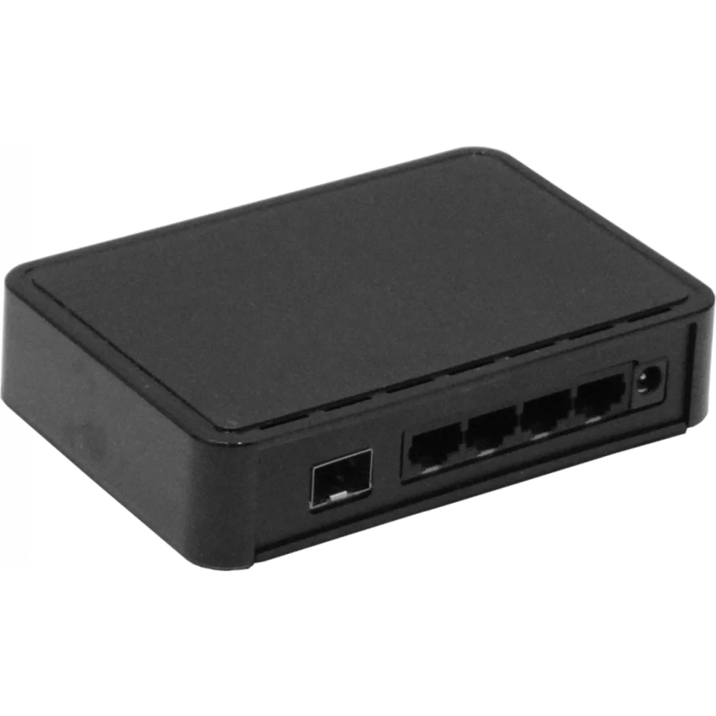 Imagen 4 de EUROLAN Switch Fibra 1-SFP 4-1000 no-Admin inc-12V 129x75x30mm