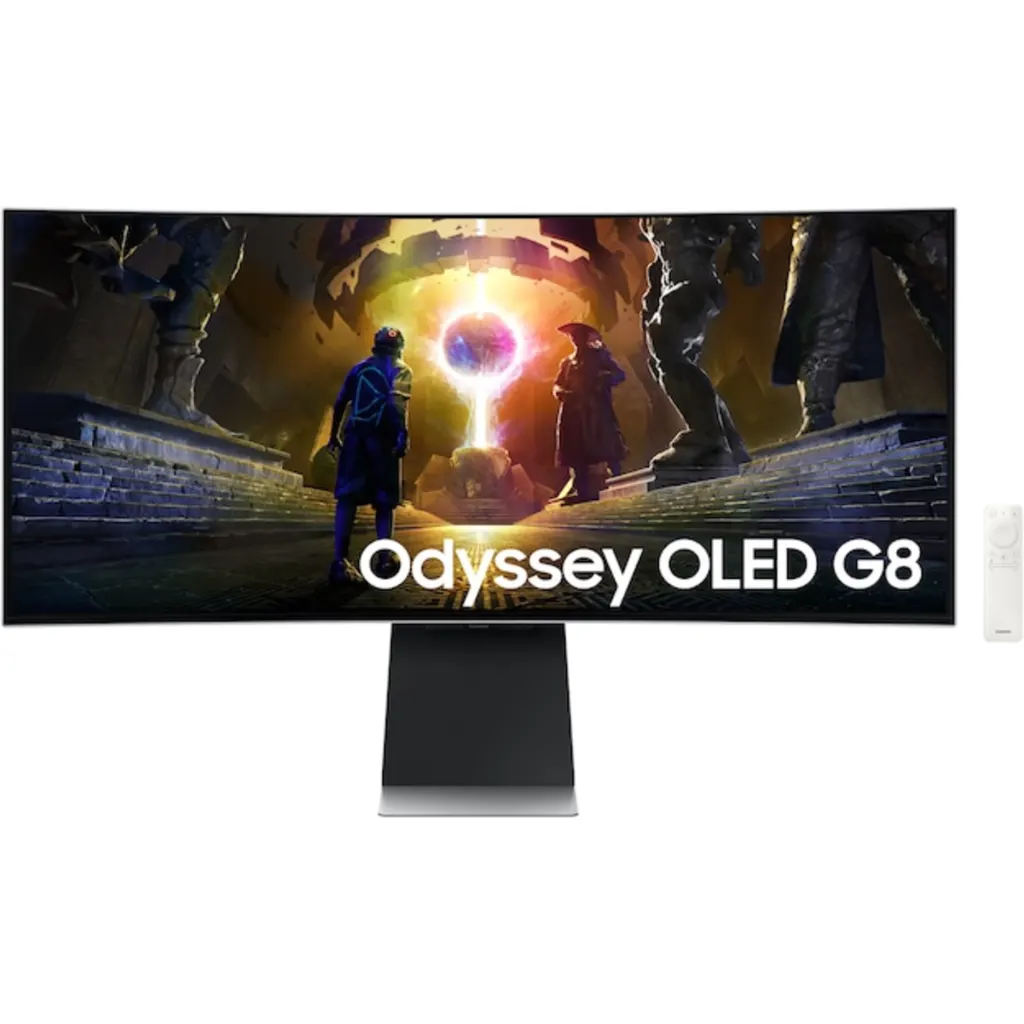 Monitor Gamer Curvo Samsung G85SD Odyssey OLED G8 34" WQHD 1440p WiFi Bt 175Hz