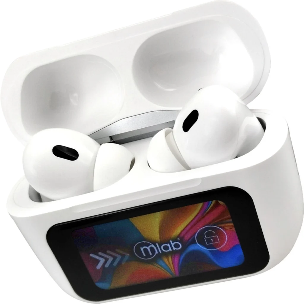 Imagen 1 de MLAB AUDIFONO TWS ANC + ENC AIR-SMART TOUCH SCREEN PRO 5.0