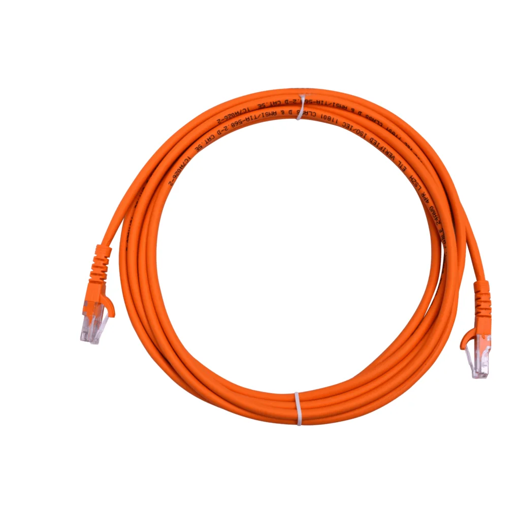 LINKMADE 3MT CAT6 NARANJO LSZH CABLE PATCH INYECTADO MULTIFILAR