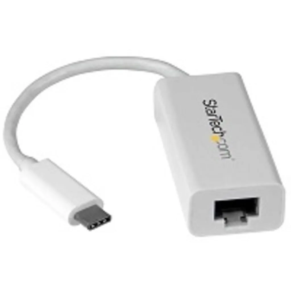 Adaptador de Red a USB-C Gigabit Ethernet RJ45 USB 3.1 G1 5Gbps Blanco StarTech