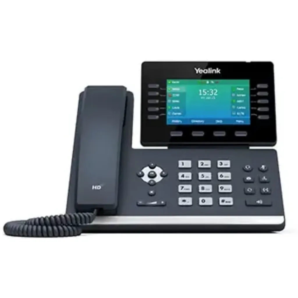 Imagen 2 de Teléfono IP Yealink SIP Gigabit POE WIFI Bluetooth incorporado 12 cuentas Voip