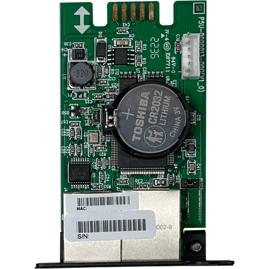 Imagen 6 de CITO Tarjeta SNMP para UPS serie CPO-V Ethernet 10/100 PowerMaster NMS