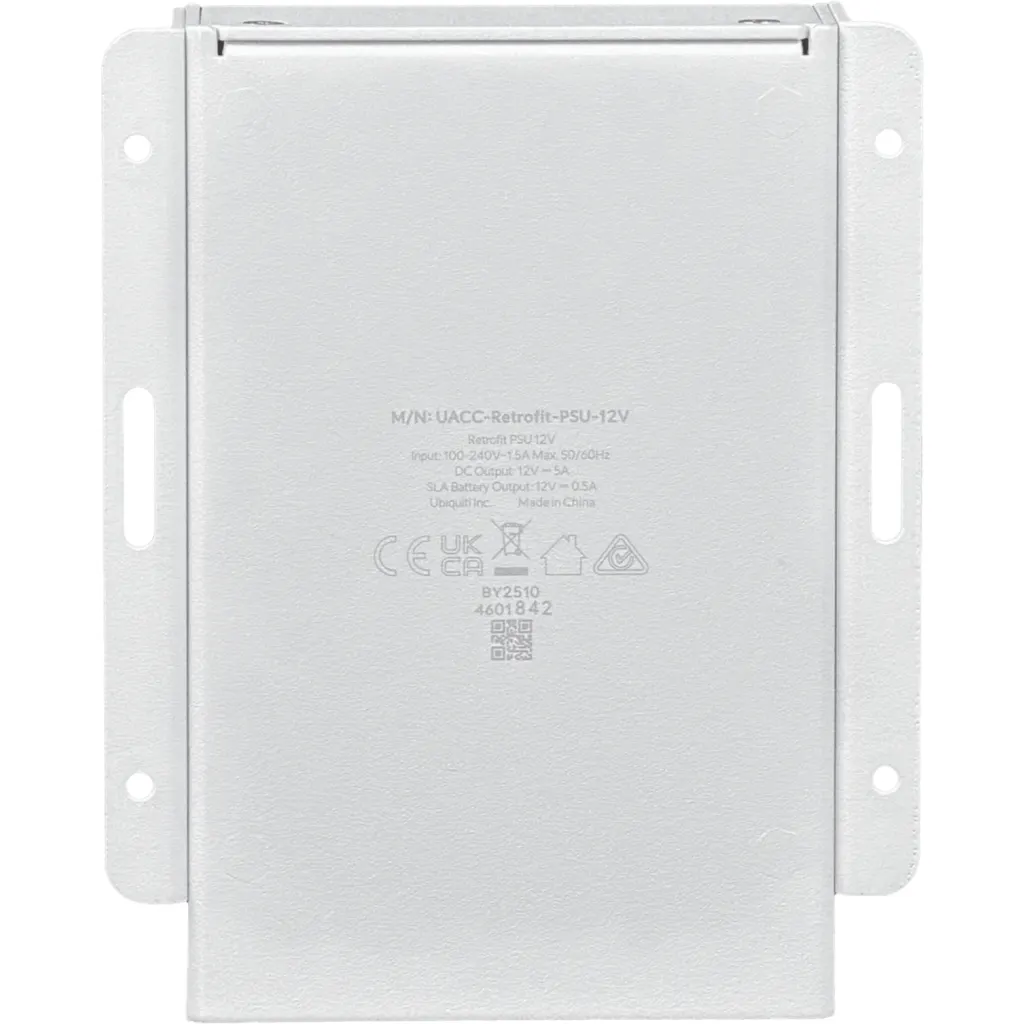 Imagen 4 de UBIQUITI 12VDC 5A 80W Fuente-Poder 100-240VAC Respaldo-12Vdc-Bateria