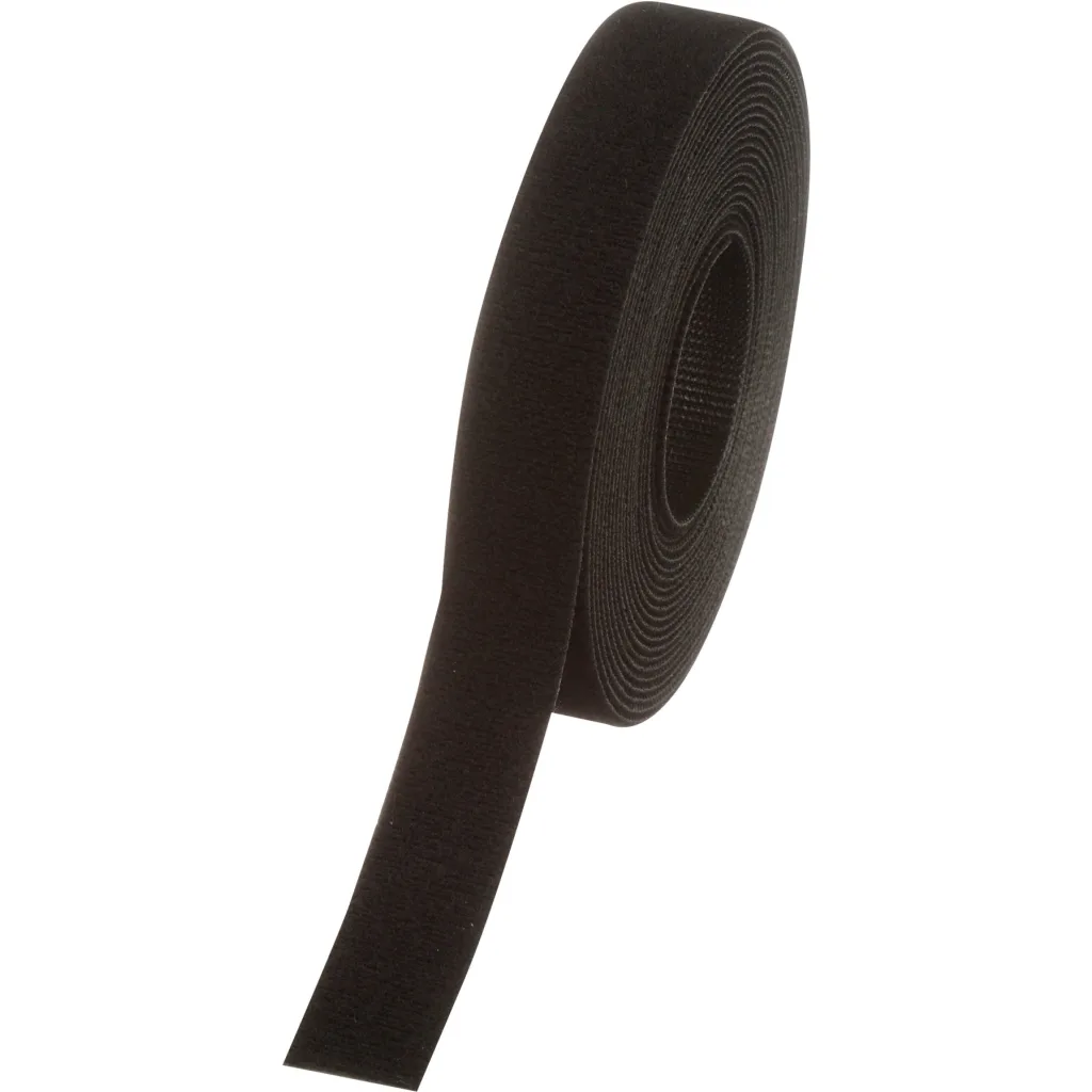 Imagen 1 de Velcro Negro, 19 mm ancho.  rollo 15 pies (Unidad)