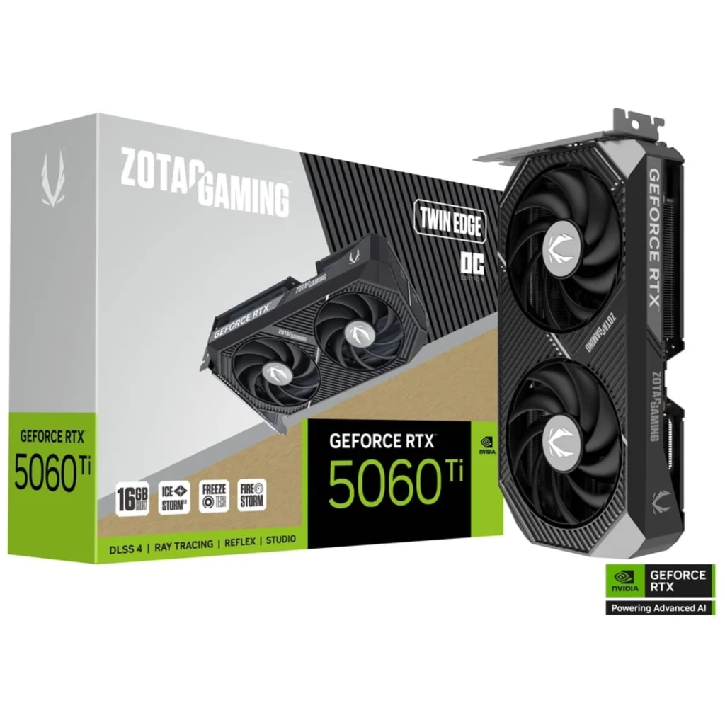 ZOTAC GeForce RTX5060TI Twin Edge OC