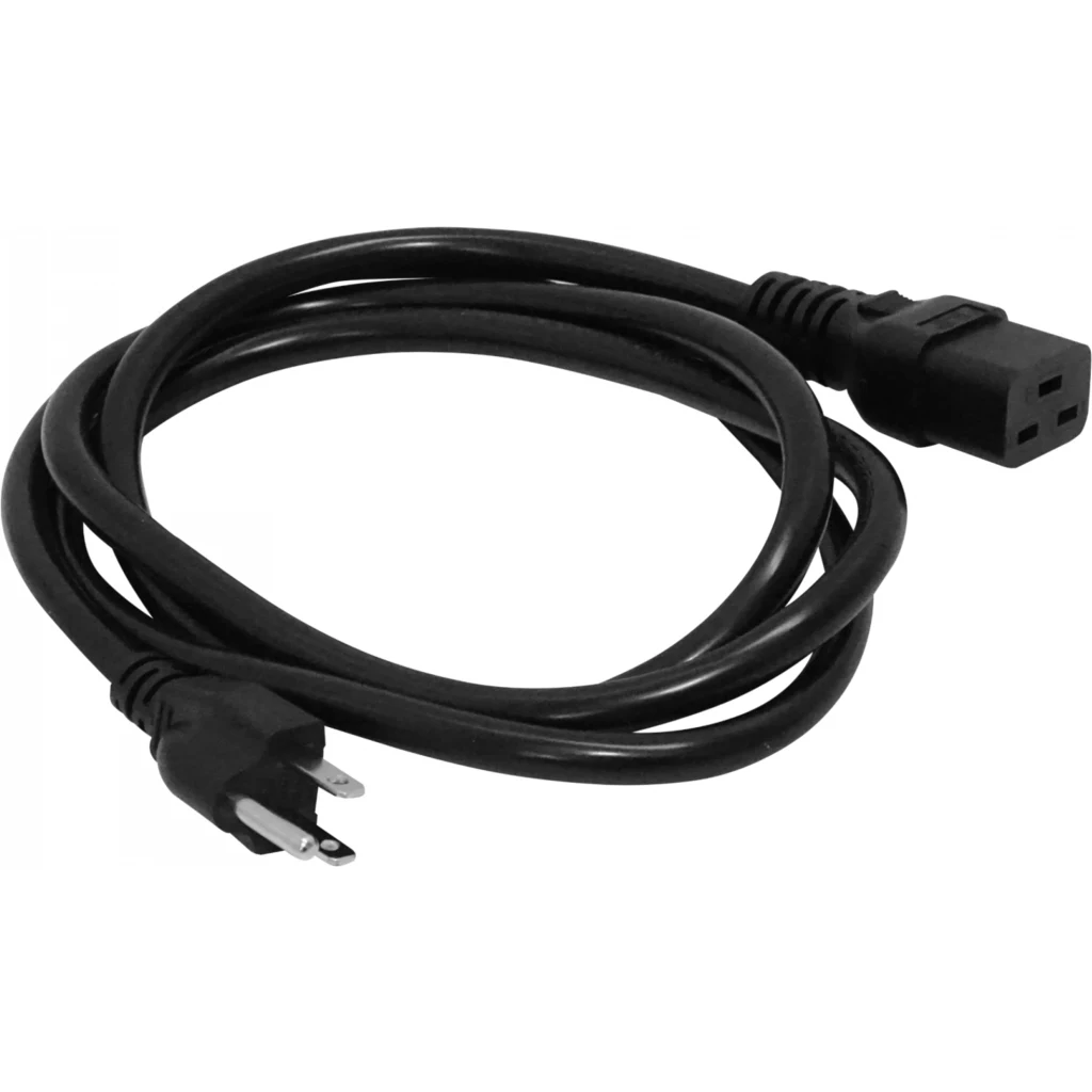 5-15P-Americano-Macho C19-Hembra Cable Poder 18A 14AWG 1,5-1,8mt