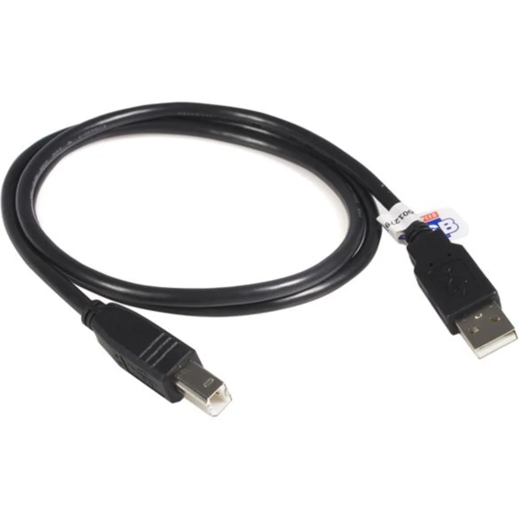 Imagen 3 de 10 ft USB 2.0 Certified A to B Cable M/M
