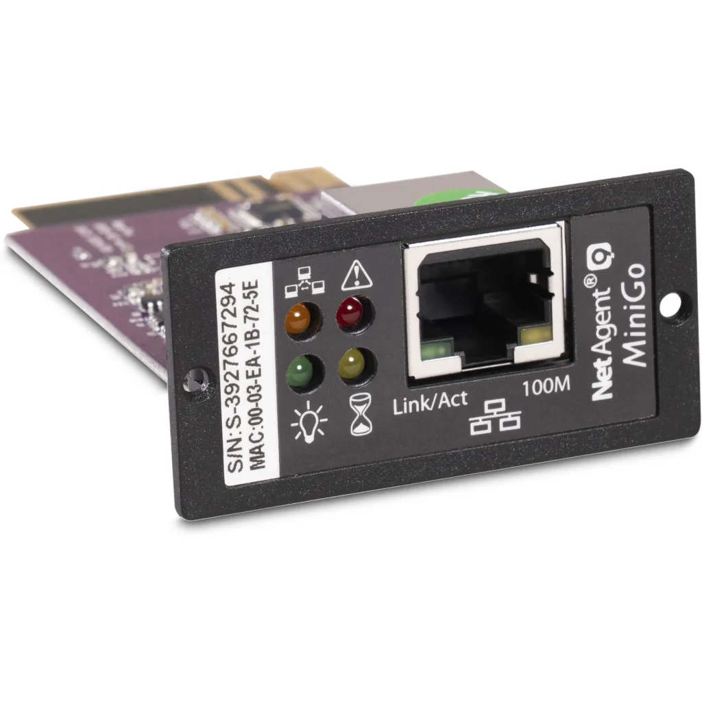 Tarjeta de Monitoreo SNMP DS801 Sin USB Conector RJ-45 a Red Ethernet 